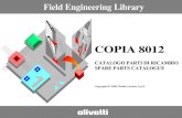 Olivetti Lexikon Copia 8012 Parts Catalog