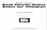 Michelson Easy Classic Guitar Solos for Children