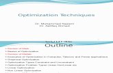 optimization techiniques