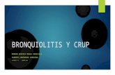 Bronquiolitis y Crup