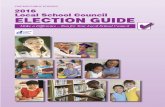 2016 Local School Council Election Guide