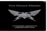 The Horus Heresy Legiones Astartes Crusade Army List (1)
