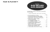 Sharp Arm160-205 Om Installation Gb