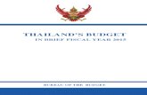 Thailand Budget in Brief