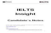 IELTS Insight Notes
