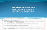 20-7.9.- Antisepticos ,Desinfectantes y Esterilizantes .