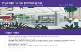 Purple Line Extension Community Presentation 03172016