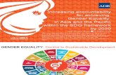 Increasing accountability for achieving Gender Equality in Asia and the Pacific within the SDG framework by 2030