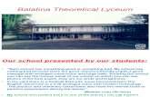 Balatina Theoretical Lyceum