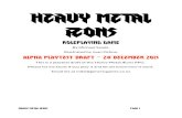 Heavy Metal Æons Playtest