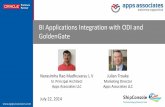 Live Webinar BI Applications With ODI GoldenGate 22 July 2014