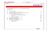 D1706 AND D1716 ASKO DW952 Dishwasher
