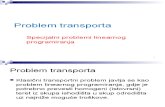 Problem Transporta Predavanje 1 i 2
