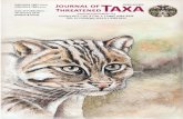 Journal of Threatened Taxa January Issue