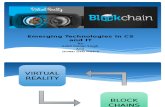 virtual reality and block chain