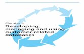 10th Chapter 4 - Developing-managing and Using Customer-related Databases