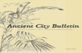 Ancient City Bulletin - March 2016