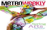 Metro Weekly - 03-10-16 - Spring Arts Preview