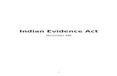Indian Evidence Act (Notes for Exam)