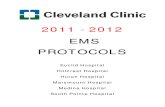 2011 EMS Protocol - Cleveland Clinic East Region