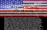 Famous American Writers