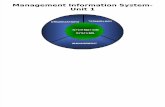 Management Information System- Unit 1 BDU
