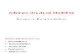 Advance Structural Modeling(Advance Relationship)