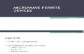 Microwave Ferrite Devices