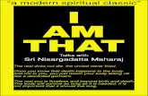 I AM THAT by Nisargadatta Maharaj