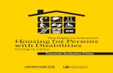 The Right to Adequate Housing for Persons With Disabilities Living in Cities