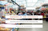 Owners of the Sidewalk: Security and Survival in the Informal City by Daniel M. Goldstein