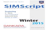 SIMScript Vol II - Issue I
