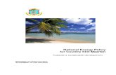 National Energy Policy for country Sint Maarten