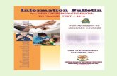 Information brochure for Biology exam
