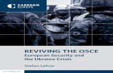 Reviving the OSCE: European Security and the Ukraine Crisis