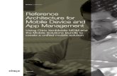 Reference Architecture for Mobile Device and App Management