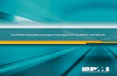 Certified Associate in Project Management (CAPM)® Handbook
