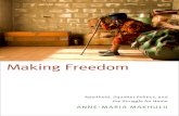 Making Freedom by Anne-Maria Makhulu