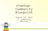 Chatham Community Blueprint Presentation