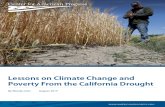 Lessons on Climate Change and Poverty From the California Drought