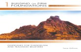 Building on Firm Foundations – Volume 1