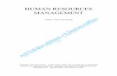 Human Resources Management & Leadership