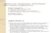 Effect of Cryogenic Treatment on Composites