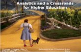 Analytics and a Crossroads for Higher Education  (269689989)