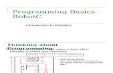 01Robotics - Programming Basics
