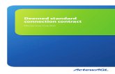 ActewAGL Distribution Deemed Standard Connection Contract