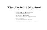 Linstone and Turoff - The Delphi Method: Techniques and Applications