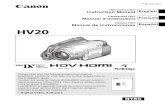 Canon HV20 Manual