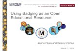 Using Badging as an Open Educational Resource  (262055994)
