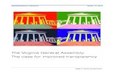 Transparency Va Report Released